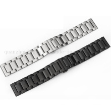 OEM Logo Adjustable Metal Stainless Steel Watch Strap